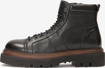 Kazar - Botas con cordones en negro: frente