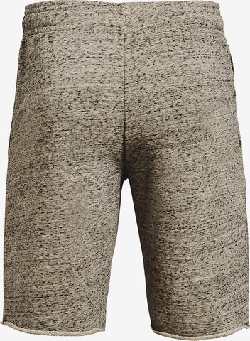 UNDER ARMOUR Regular Workout Pants in Brown