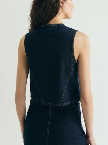 Scalpers Vest 'Japan' in Black