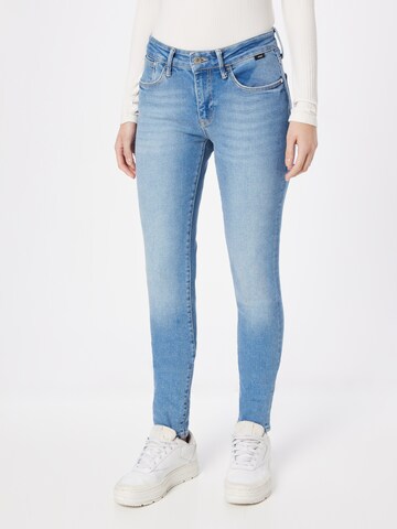 Mavi Skinny Jeans 'Adriana' in Blauw: voorkant