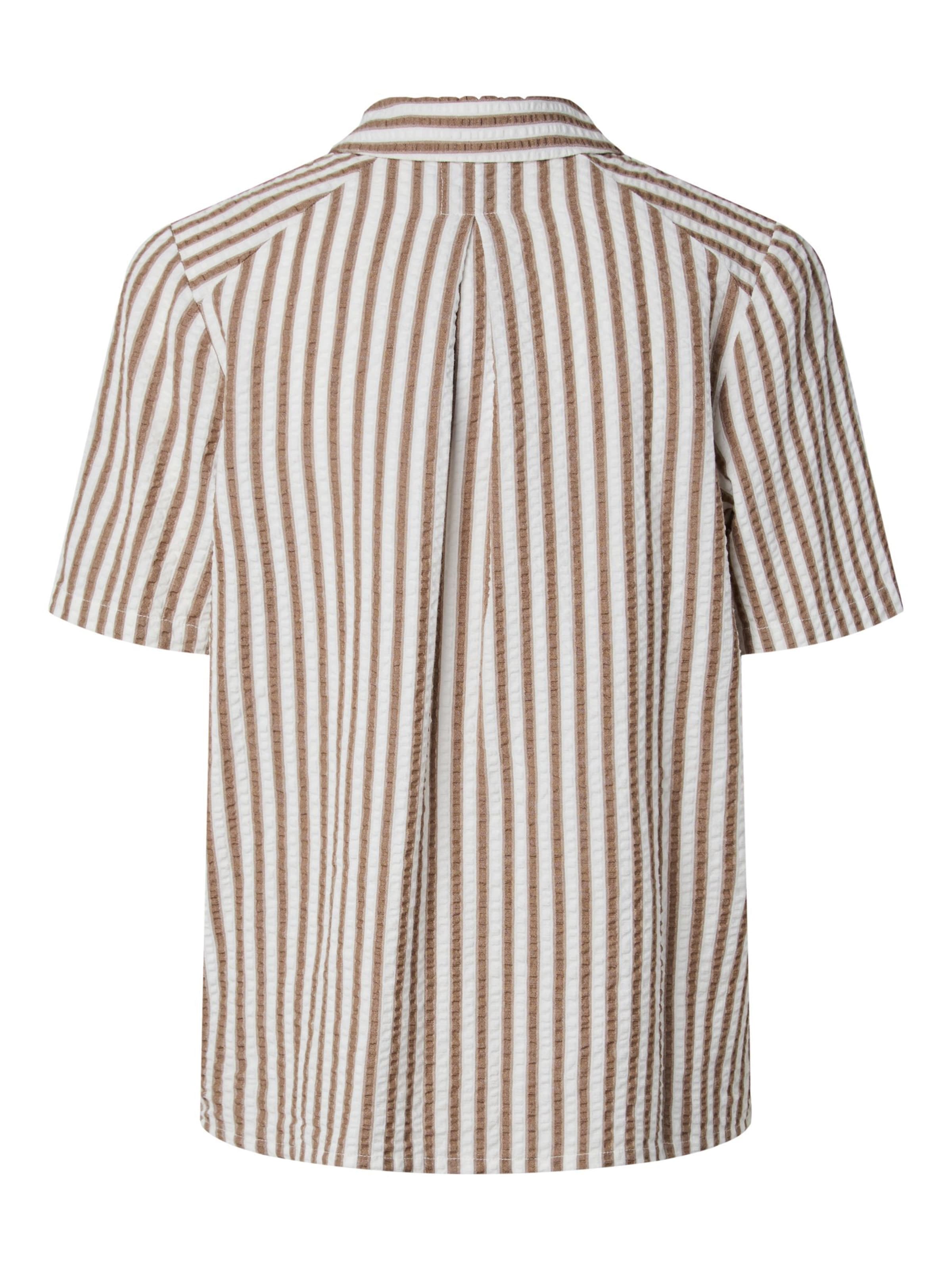 Chemisier 'PCSTINNA' PIECES en marron