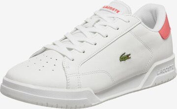 LACOSTE Sneakers in White: front