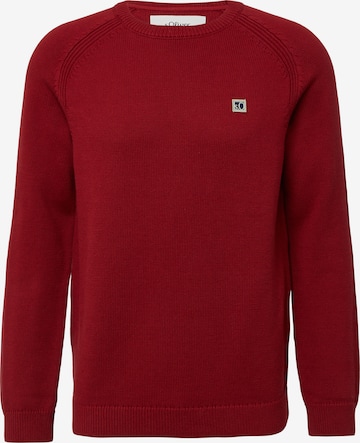 s.Oliver Sveter - Červená: predná strana