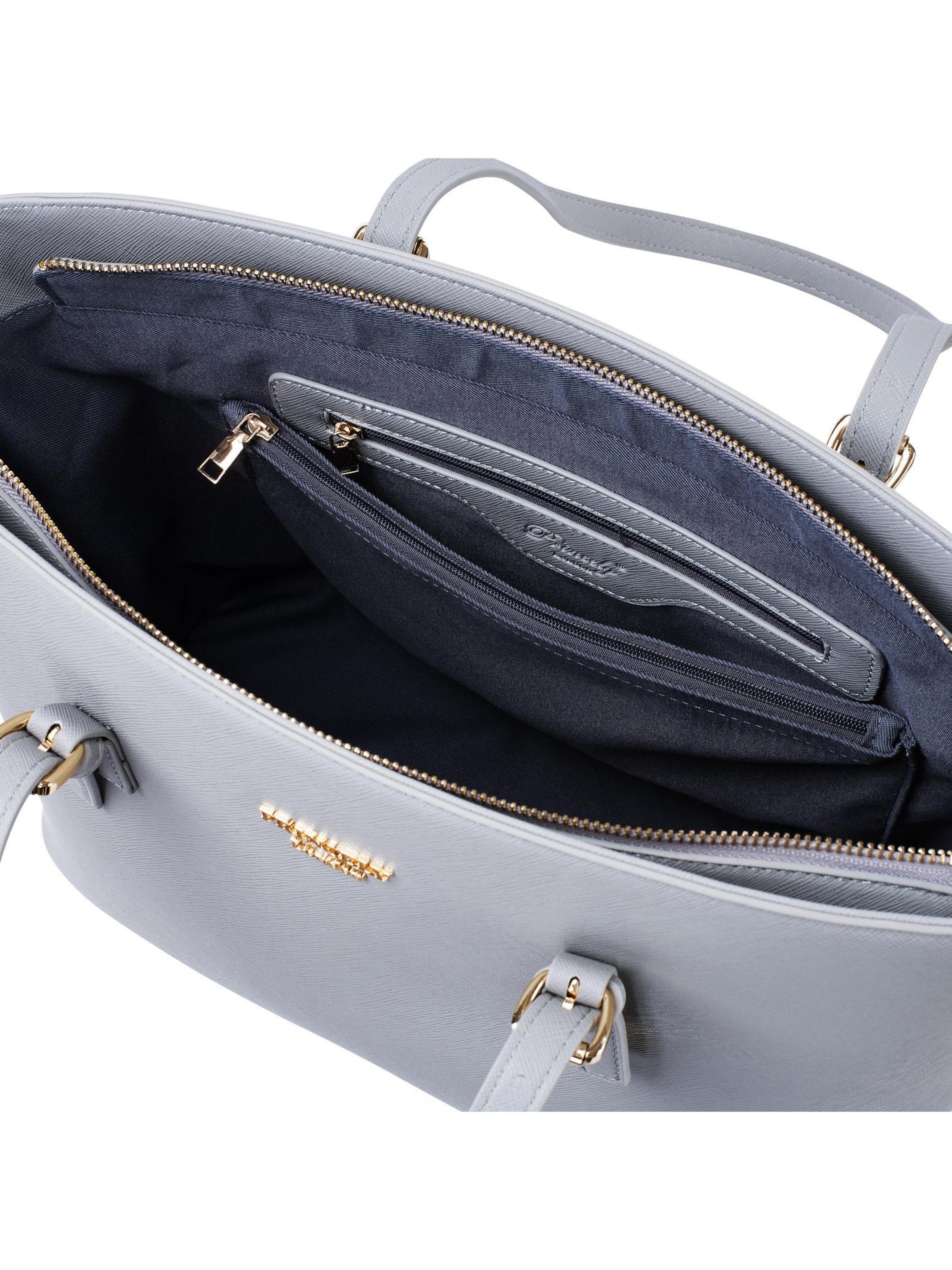 Shopper 'Beverly' di Princely London in grigio