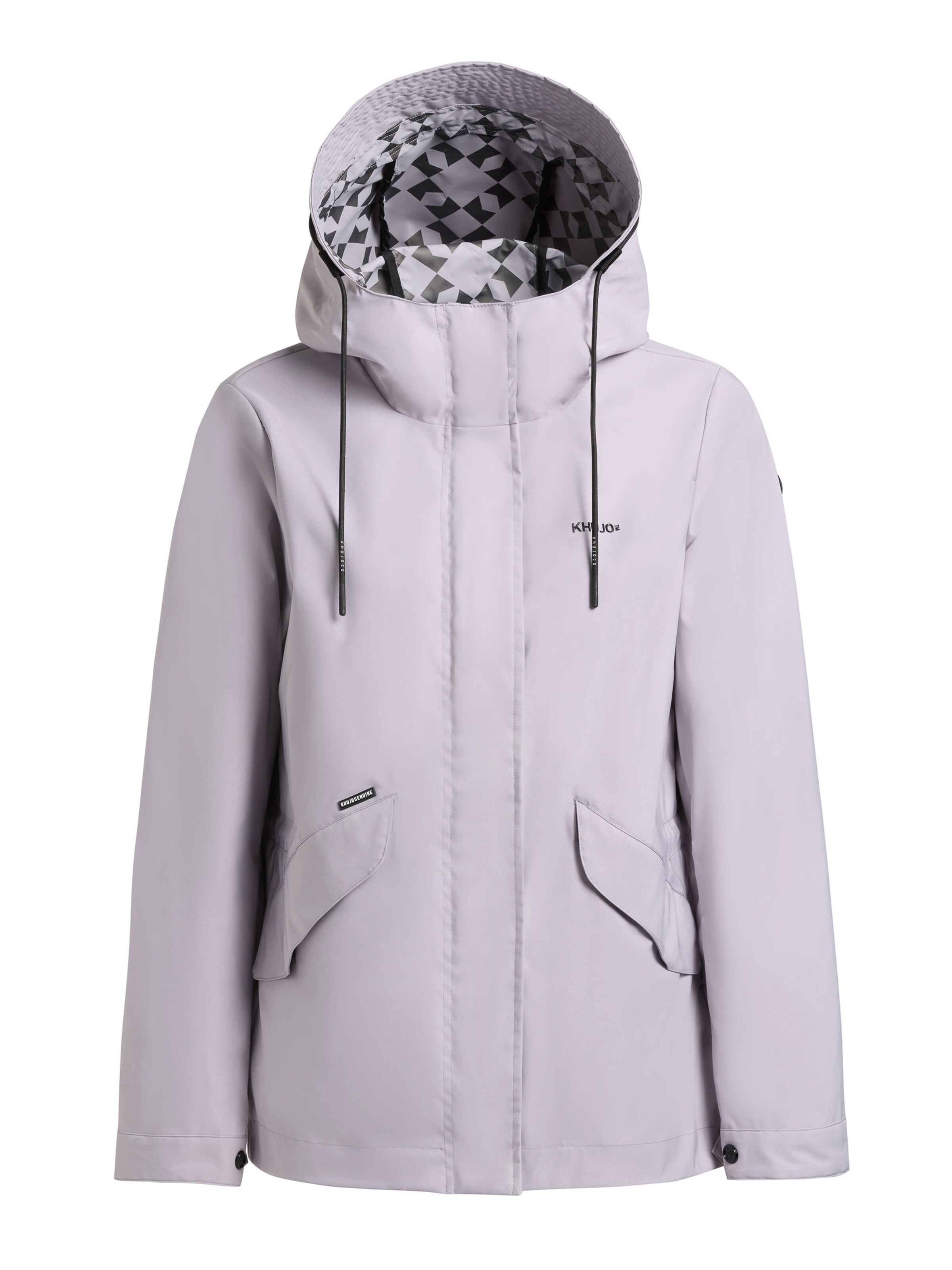 khujo Jacke 'Sang2' in Lila: Vorderseite