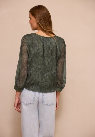 Street One Studio Blouse in Green