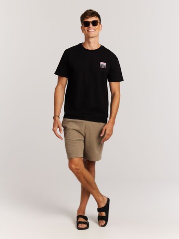 PROTEST Shirt 'PRTAfia'‌‌‌‌‌‌‌‌‌ in Schwarz