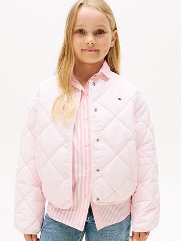 TOMMY HILFIGER Between-season jacket in Pink: front