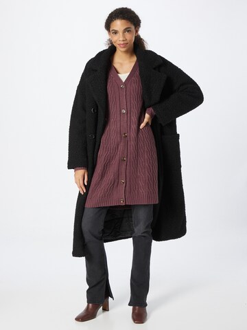 JDY Knit Cardigan 'FORO' in Purple