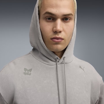 PUMA Hoodie 'PUMA x SONIC THE HEDGEHOG' in Grau