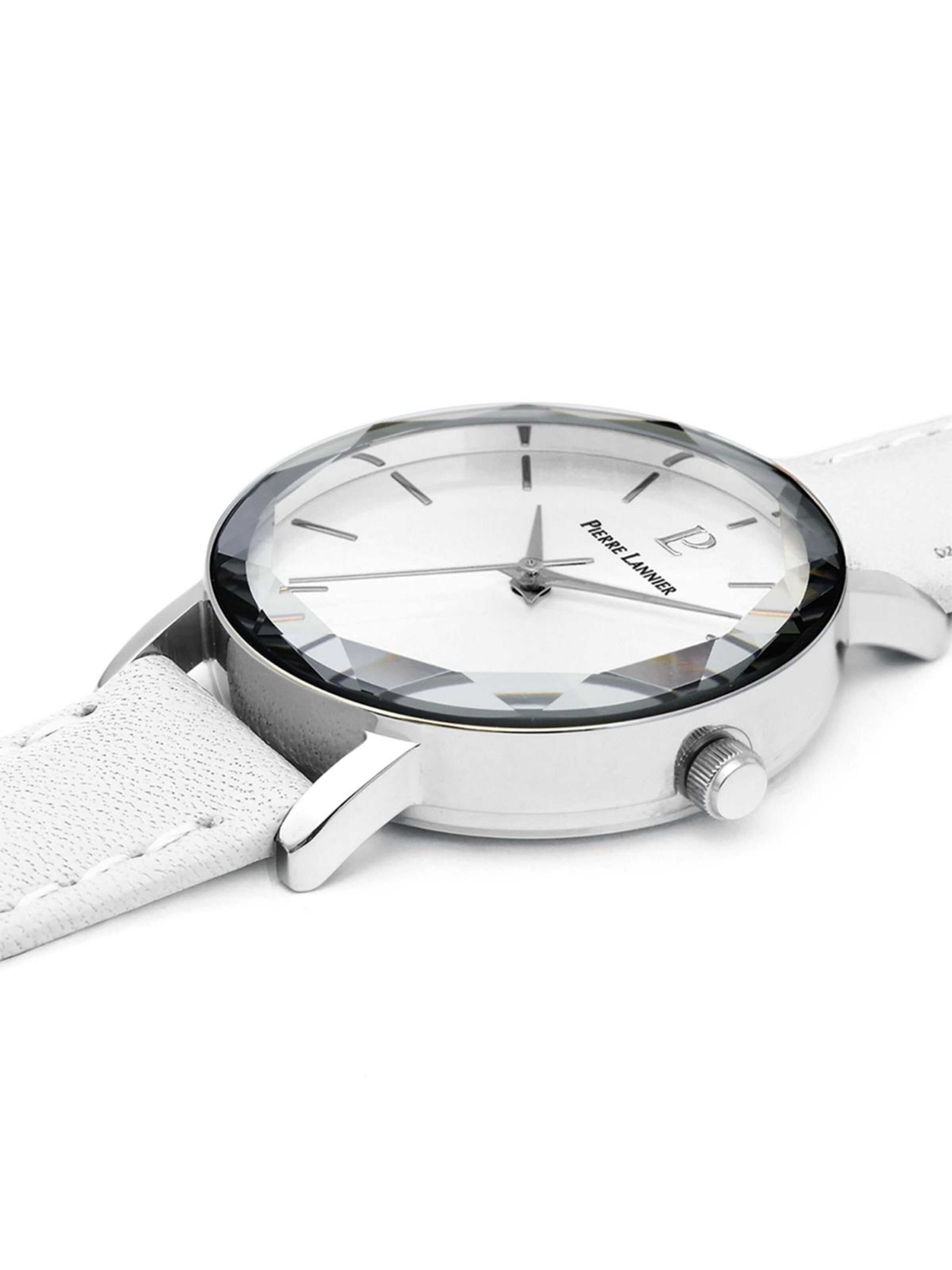 Montre à affichage analogique 'Multiples' Pierre Lannier en blanc