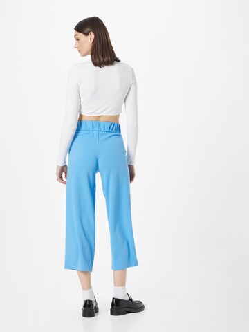 JDY Wide leg Pleat-Front Pants 'GEGGO' in Blue