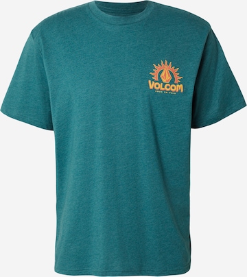 žalia Volcom Marškinėliai 'SOLSTICE': priekis