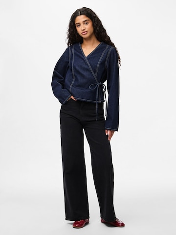 PIECES Blouse 'FENNA' in Blue