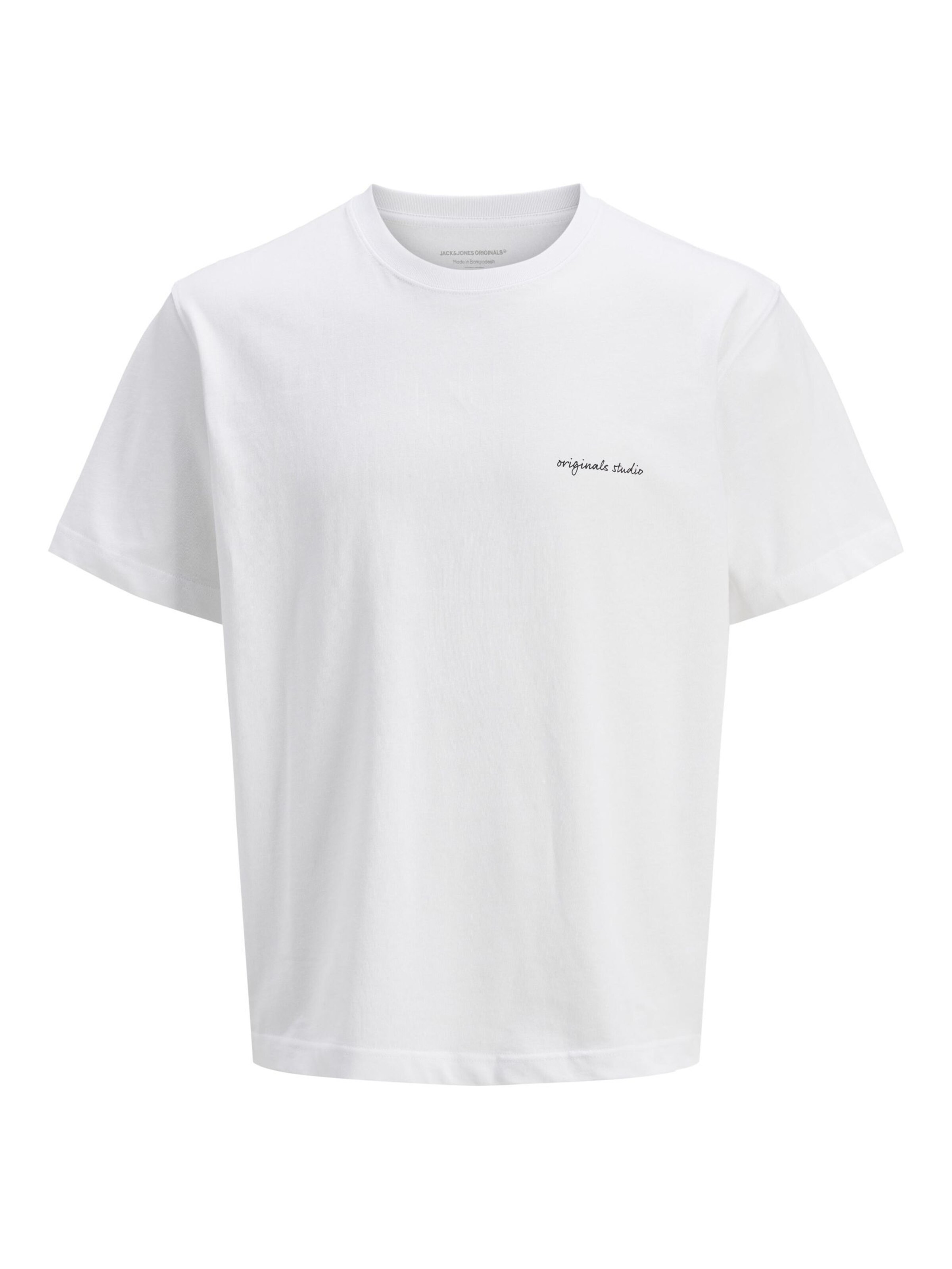 JACK & JONES Bluser & t-shirts 'JORMarrakesh' i hvid: forside