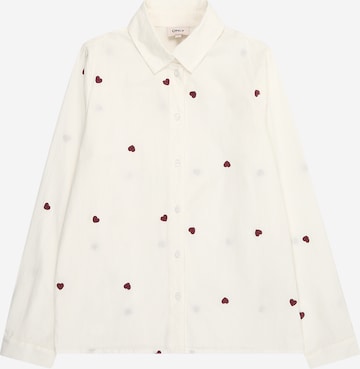ONLY GIRLS Blouse 'Koglina Grace' in White: front
