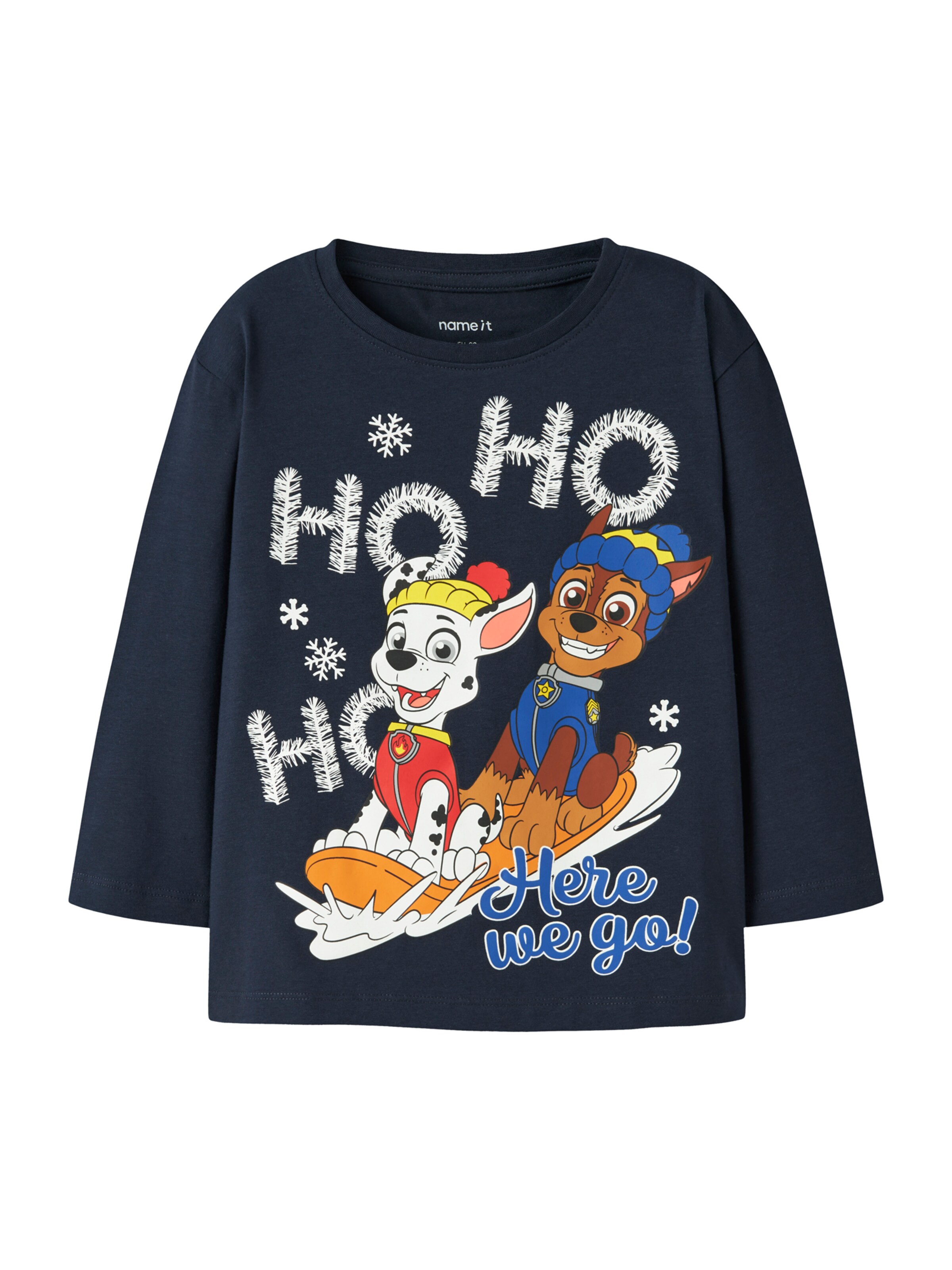 NAME IT Shirt 'NMMSanti Paw Patrol' in Blue: front