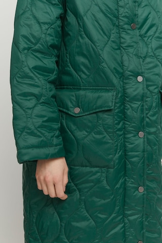 b.young Between-Seasons Coat 'Byasine Coat' in Green