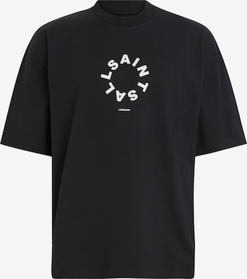 AllSaints - Camiseta 'TIERRA' en negro: frente