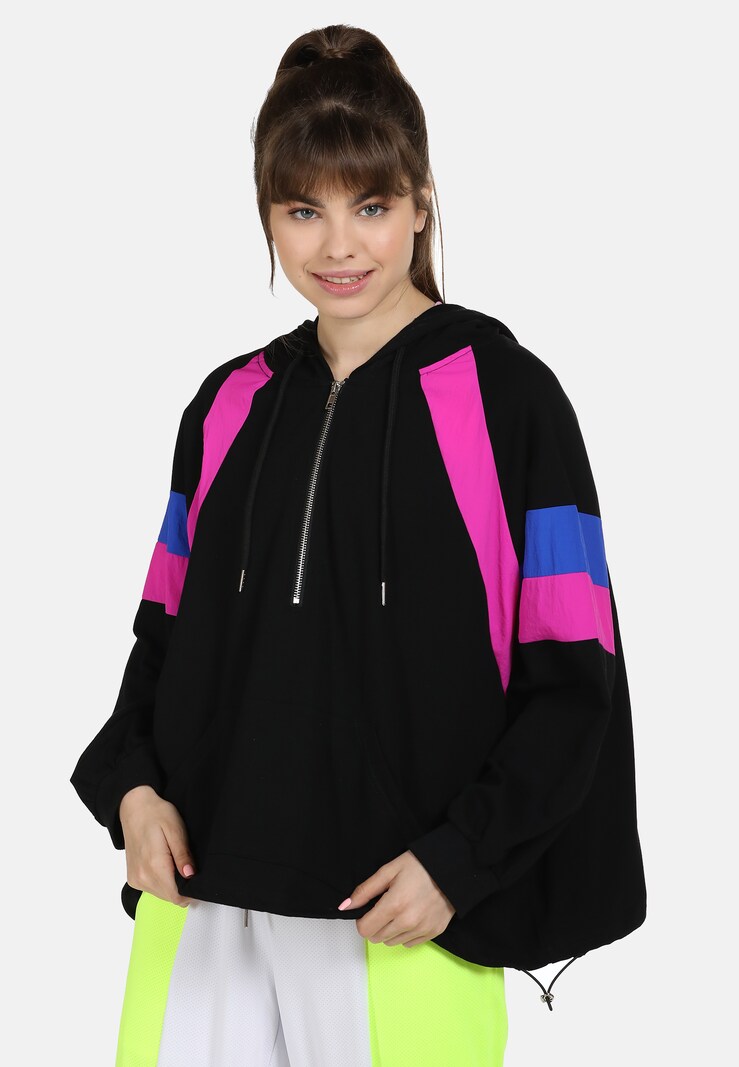 Women Sportswear myMo ATHLSR Performance jackets & zip-up hoodies Black