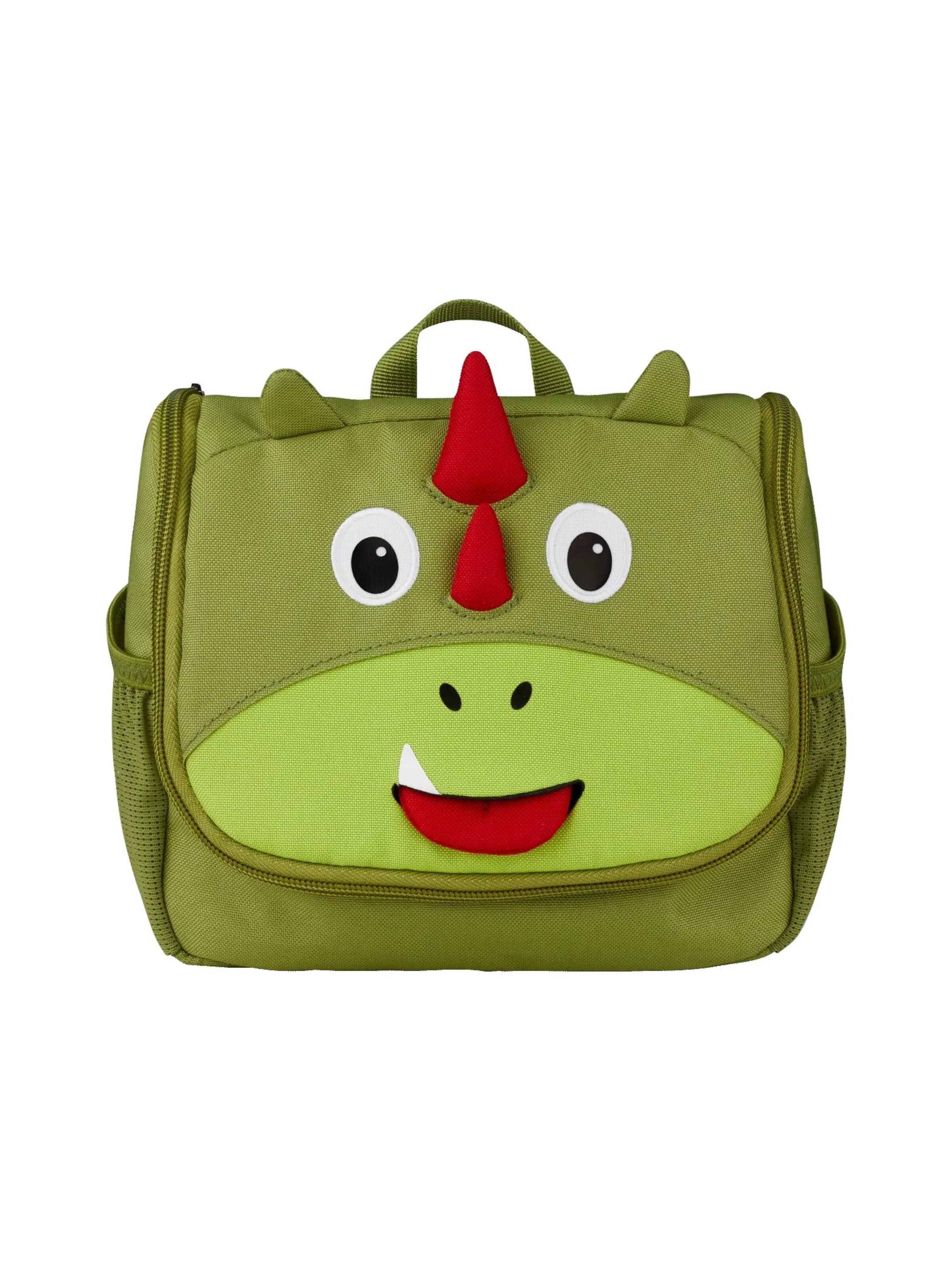 Affenzahn Bag 'Kulturtasche Kulturtasche' in Green: front