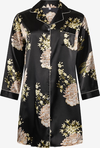 Orchibelle Nightgown in Black: front