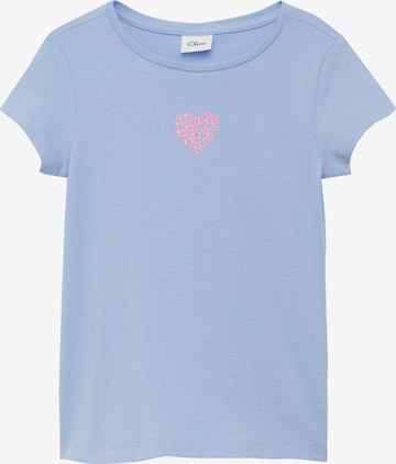 T-Shirt s.Oliver en bleu : devant