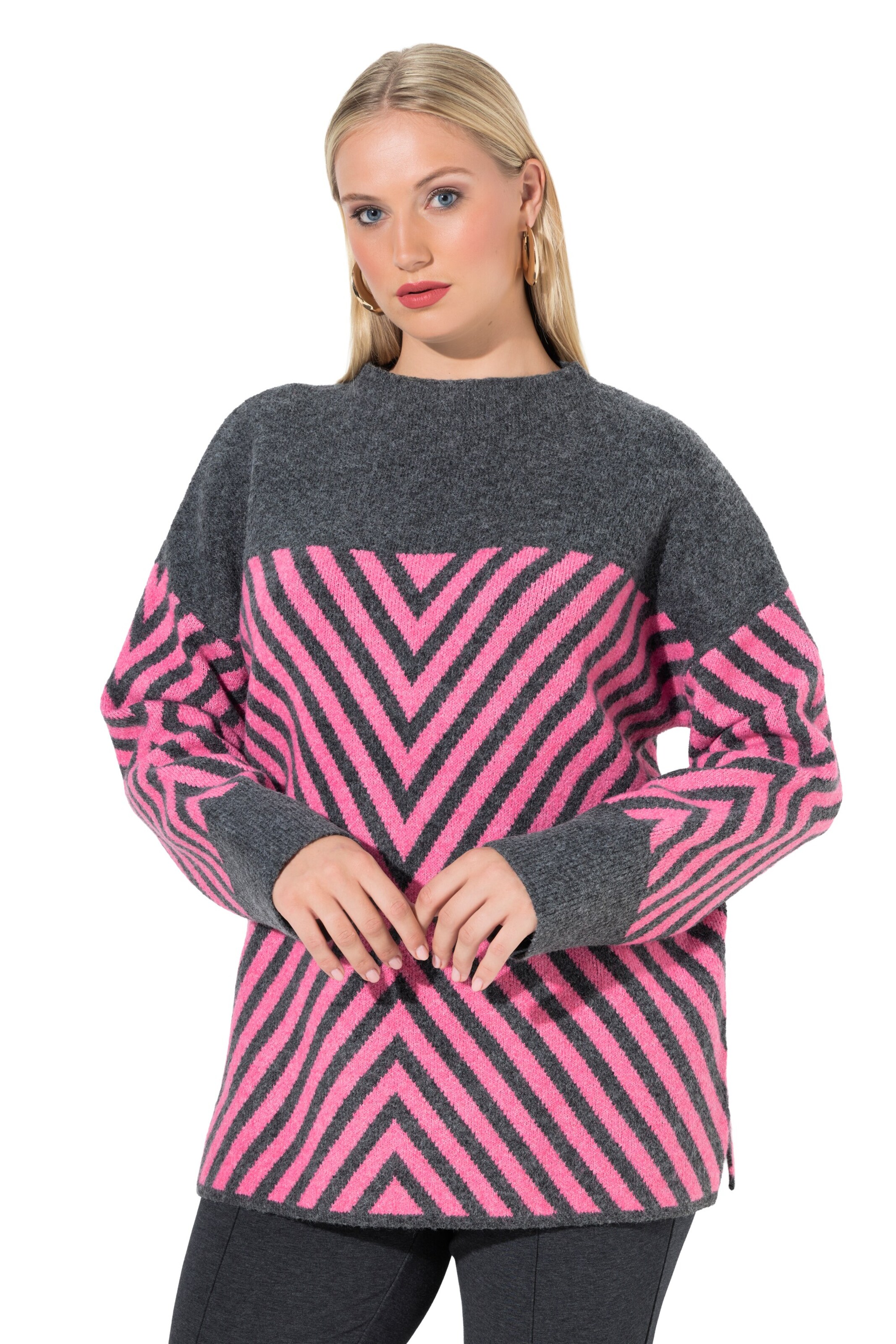 Ulla Popken Pullover in Pink: Vorderseite