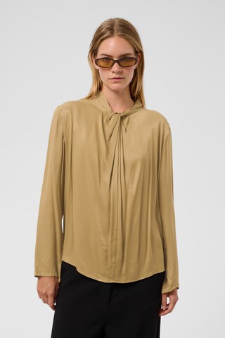 SOAKED IN LUXURY Bluse 'Nadeya' i grøn: forside