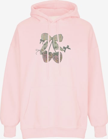 Sweat-shirt MYMO en rose : devant