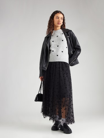 VILA - Jersey 'VIHEART' en gris