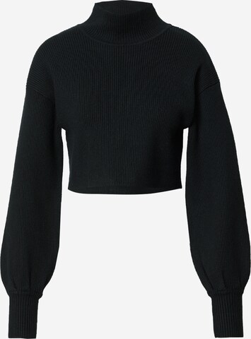 Gina Tricot Пуловер 'Arya' в черно: отпред