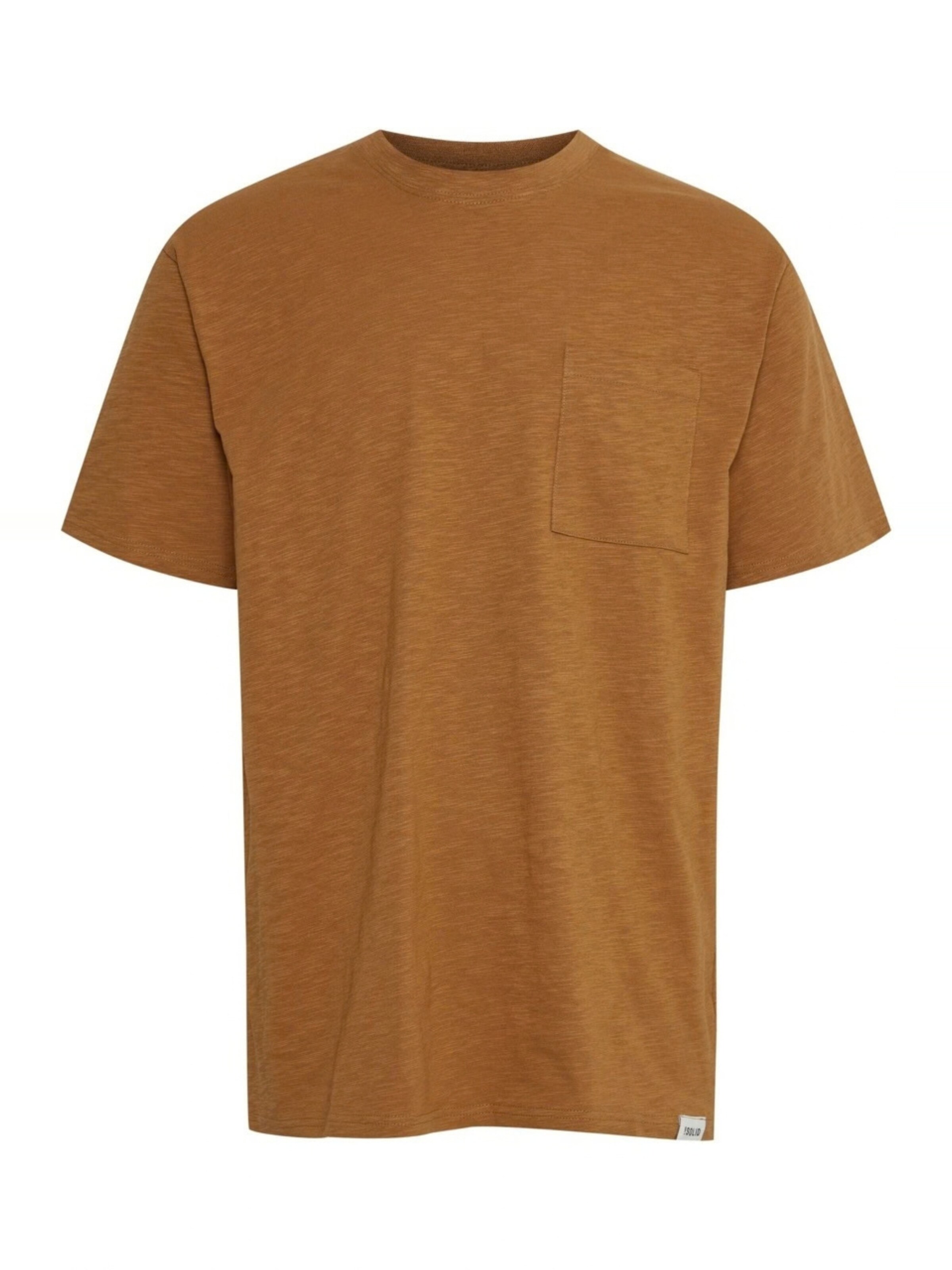 !Solid Shirt 'SDDurant' in Brown: front