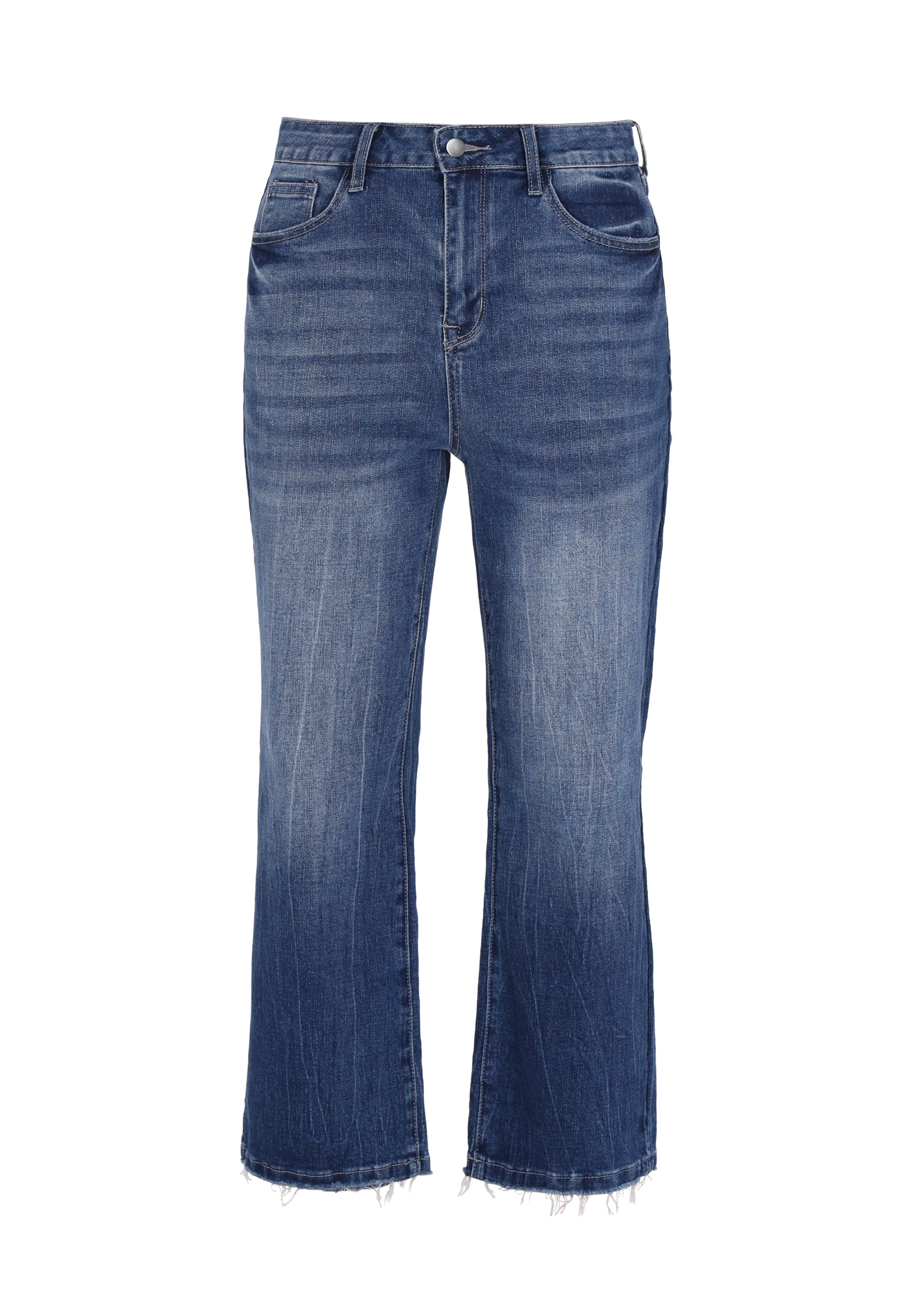 Bootcut Jean IZIA en bleu : devant
