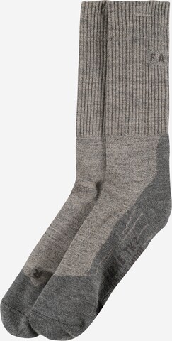 FALKE Athletic Socks in Grey: front