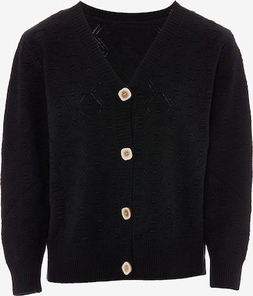 ALARY Вязаная кофта в Черный: спереди