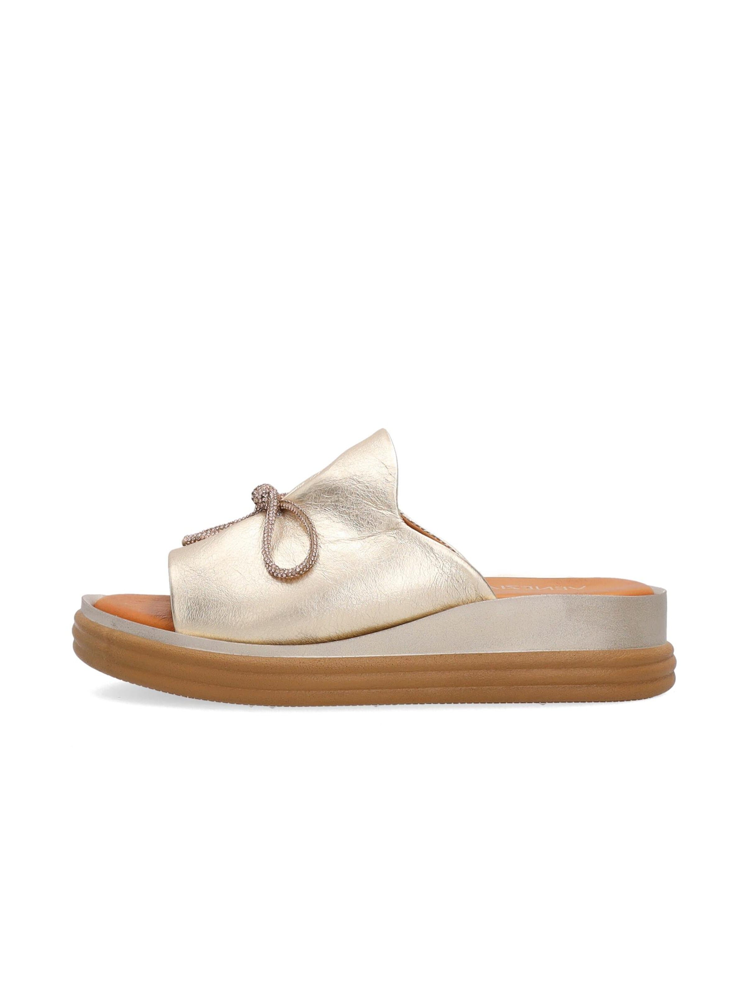 VENEZIA Pantolette‌‌‌‌‌‌‌‌ in Gold: Vorderseite