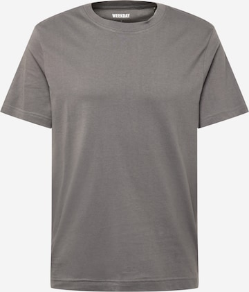 WEEKDAY T-Shirt in Grau: predná strana