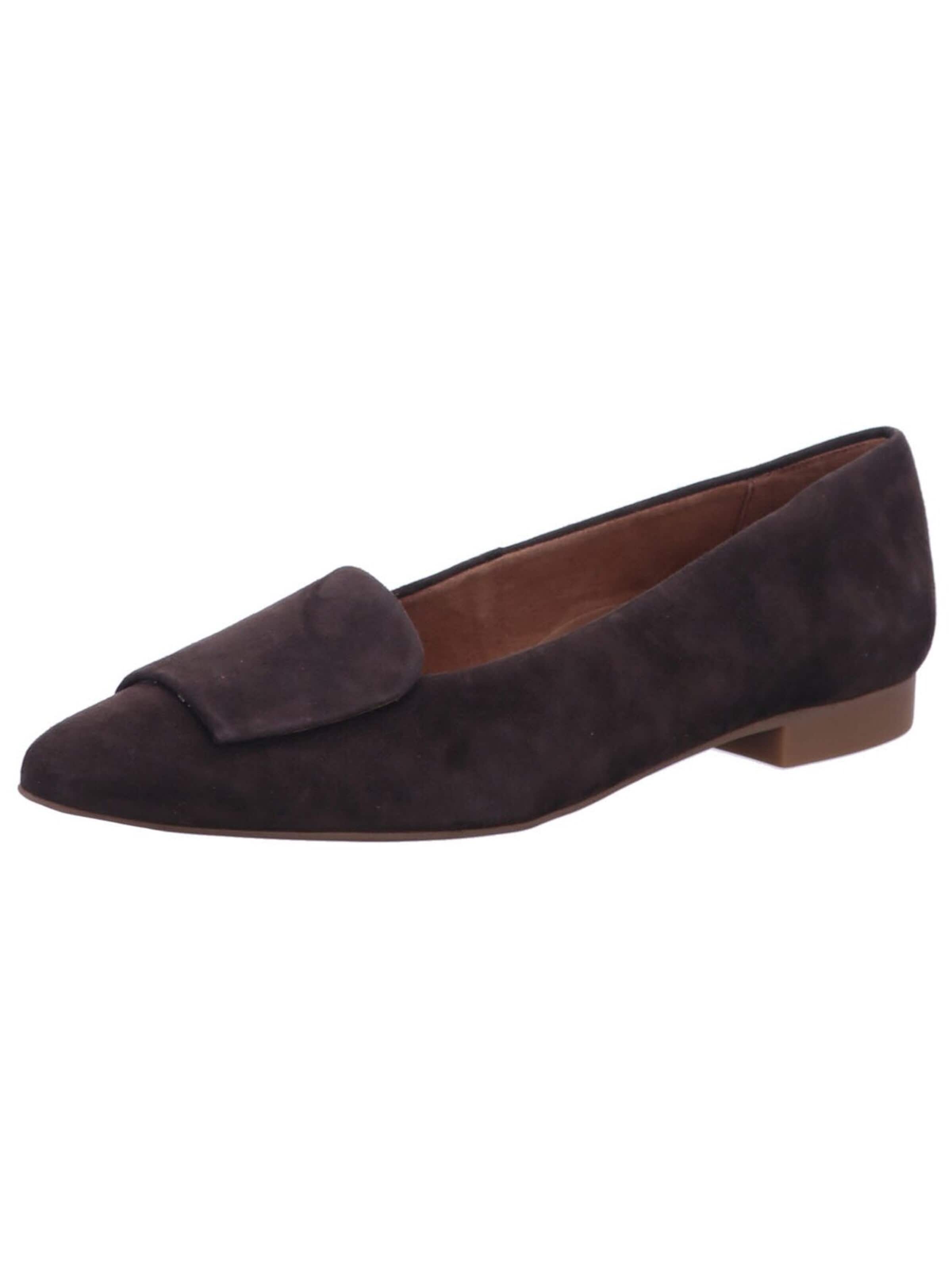 Paul Green Ballerina 'Ballerina Damen 3792 188 Velourleder in braun' in 40,5 in Brown, Item view