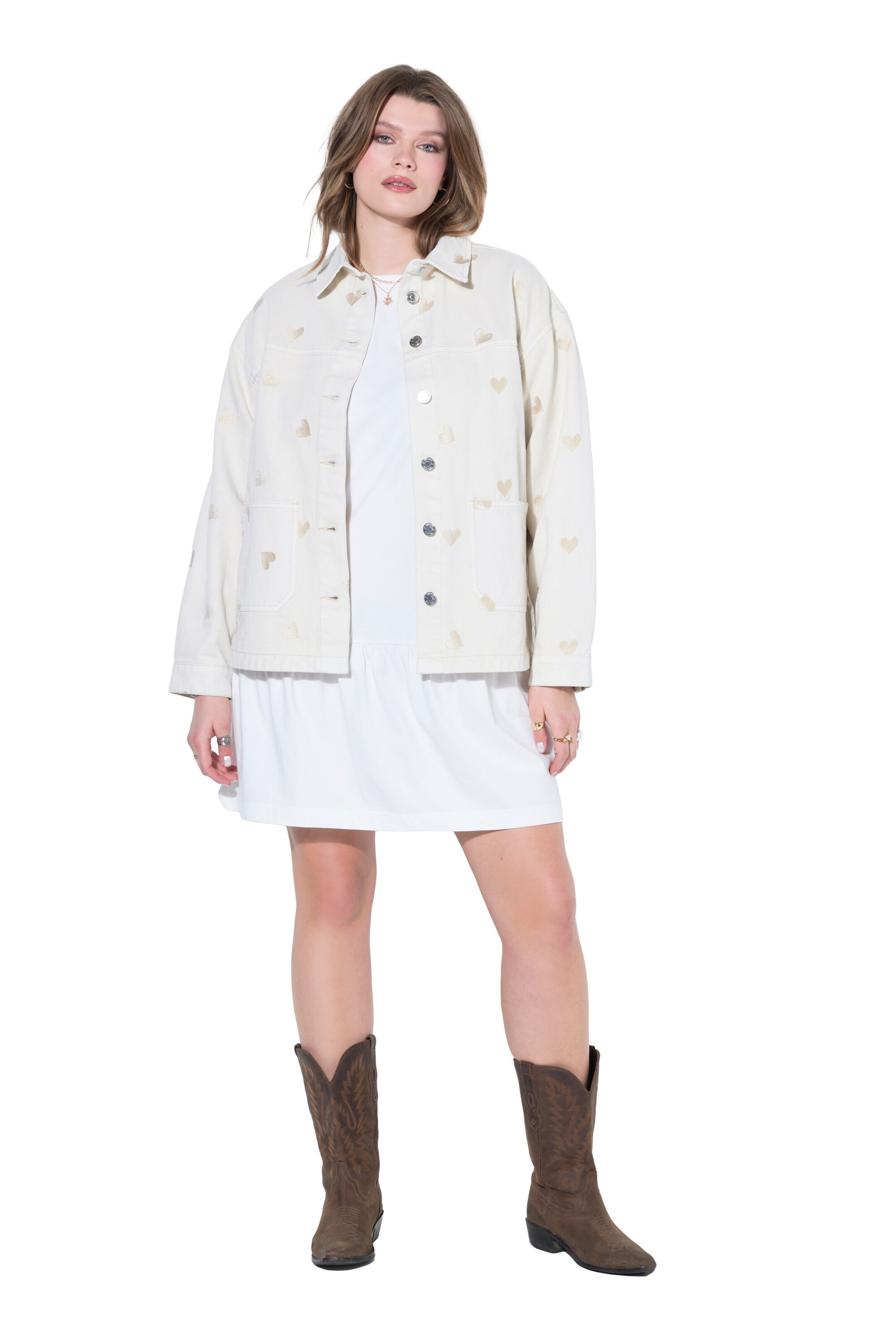 Studio Untold Between-season jacket in Yellow