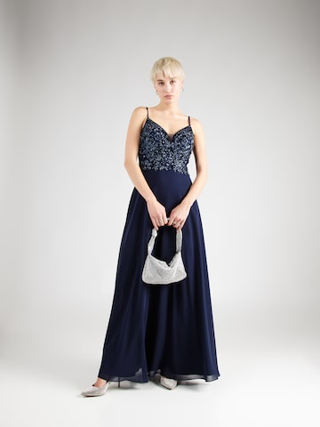 Laona Evening Dress in Blue