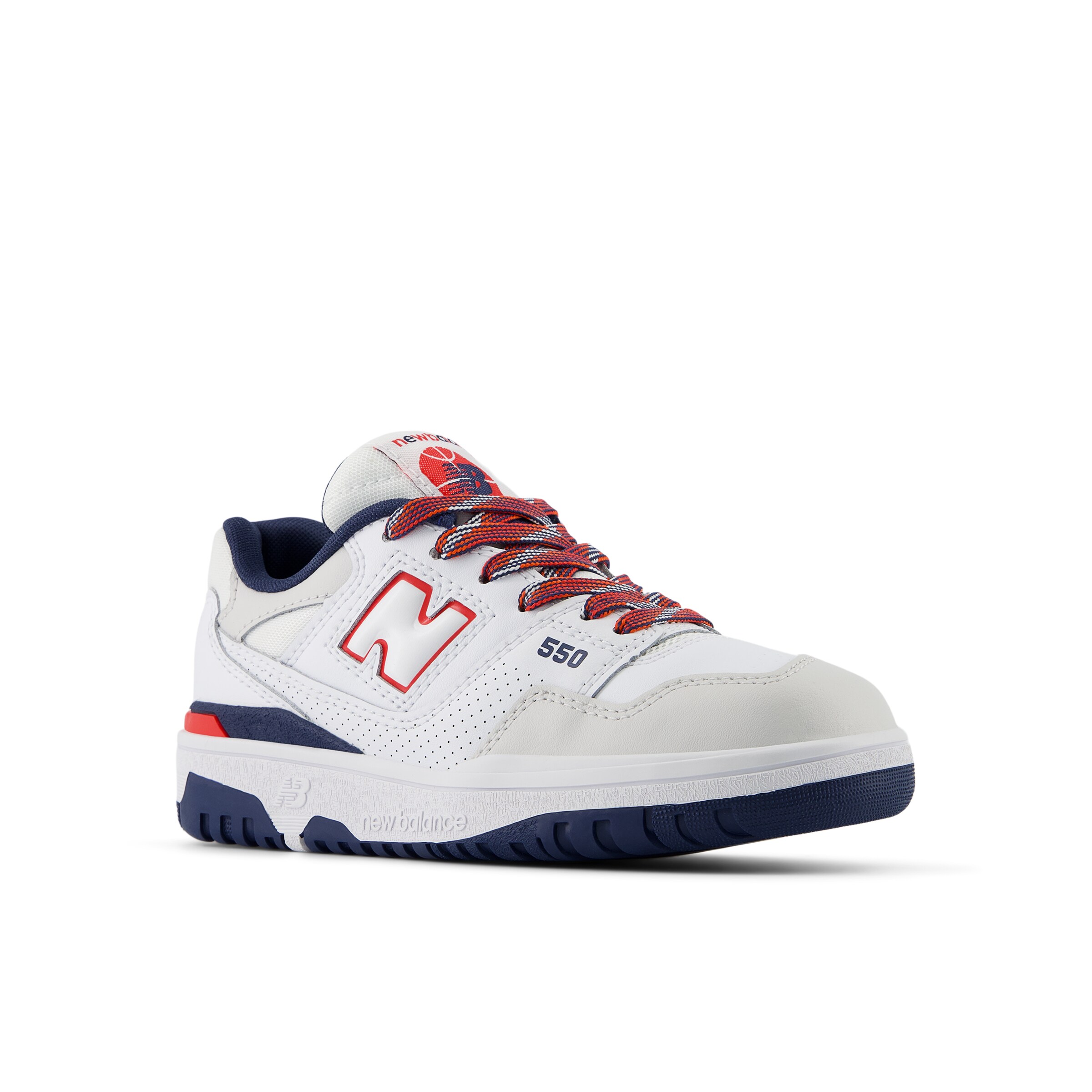 Sneaker '550' di new balance in bianco
