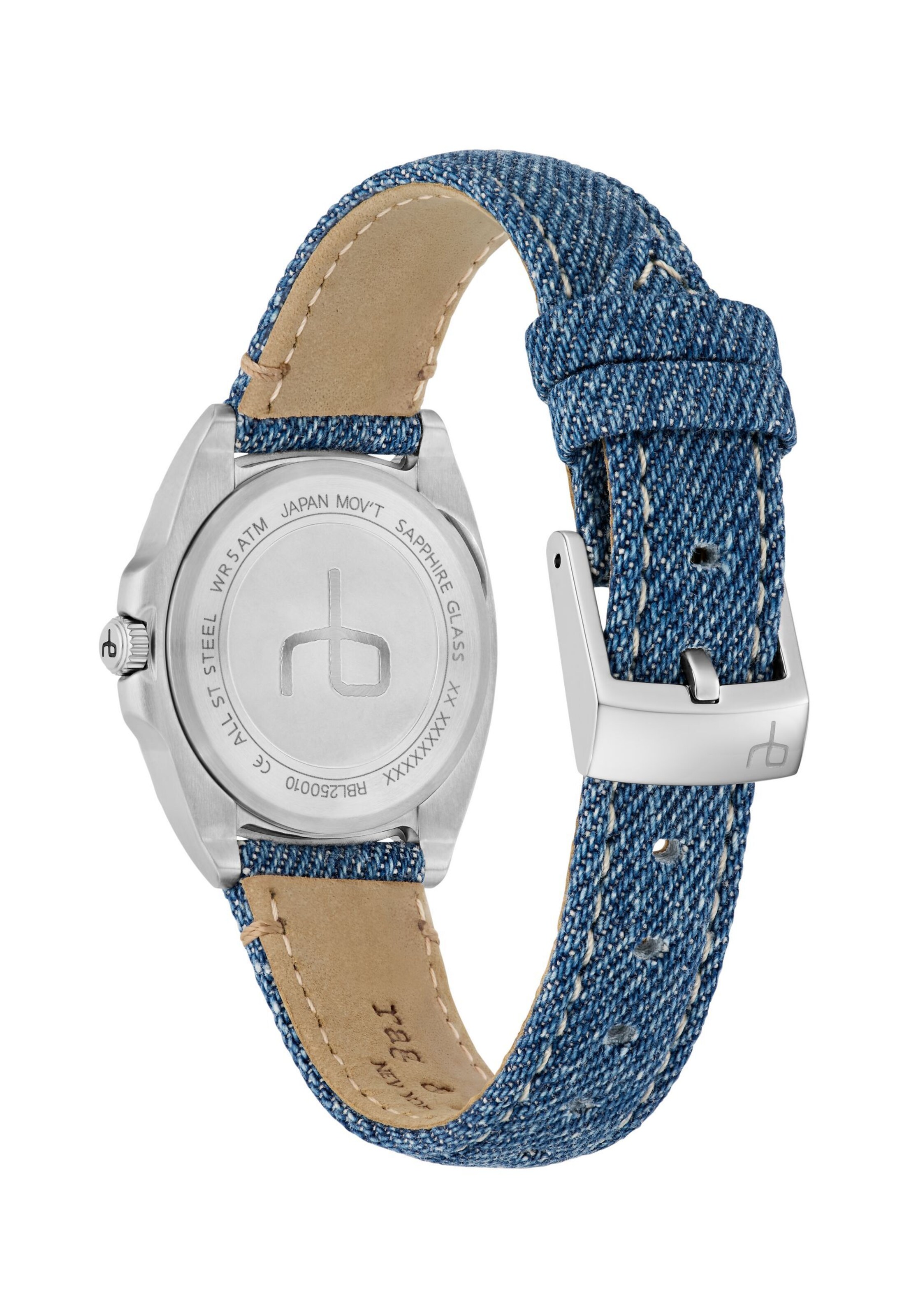 rag & bone Analoguhr ' Bleeker ' in Blau