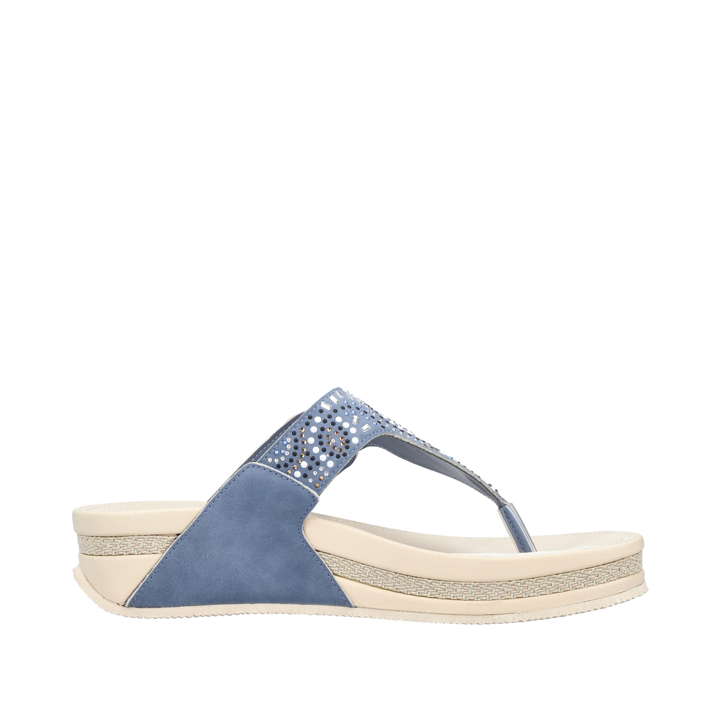 Tongs 'V1465' Rieker en bleu