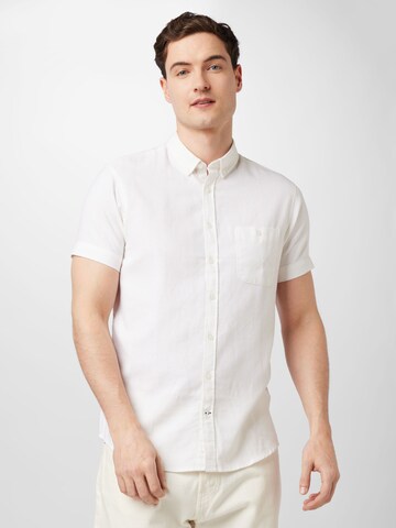 Kronstadt Regular fit Button Up Shirt 'Johan' in White: front
