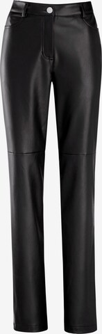 Ashley Brooke by heine Regular Trousers in Black: front