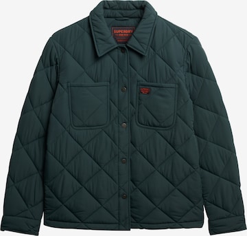 Veste mi-saison Superdry & Co en vert : devant