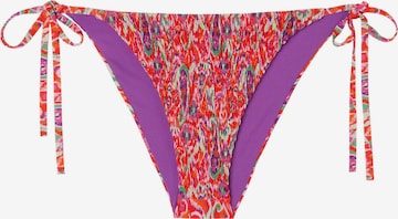CALZEDONIA Bikini Bottoms 'VIBRANT PAISLEY' in Red: front