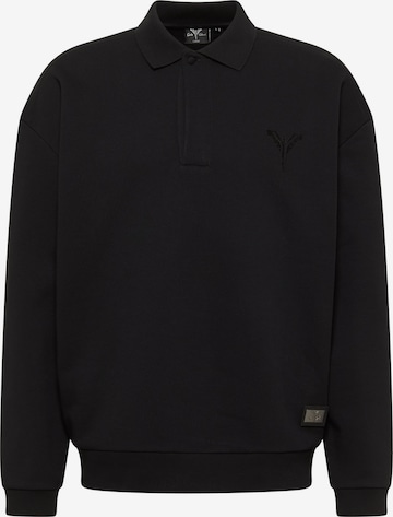 Carlo Colucci Sweatshirt 'Errani' in Schwarz: Vorderseite