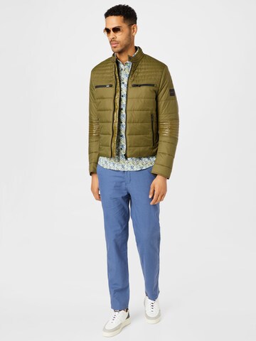 BOSS Orange Between-Season Jacket 'Odiddy' in Green